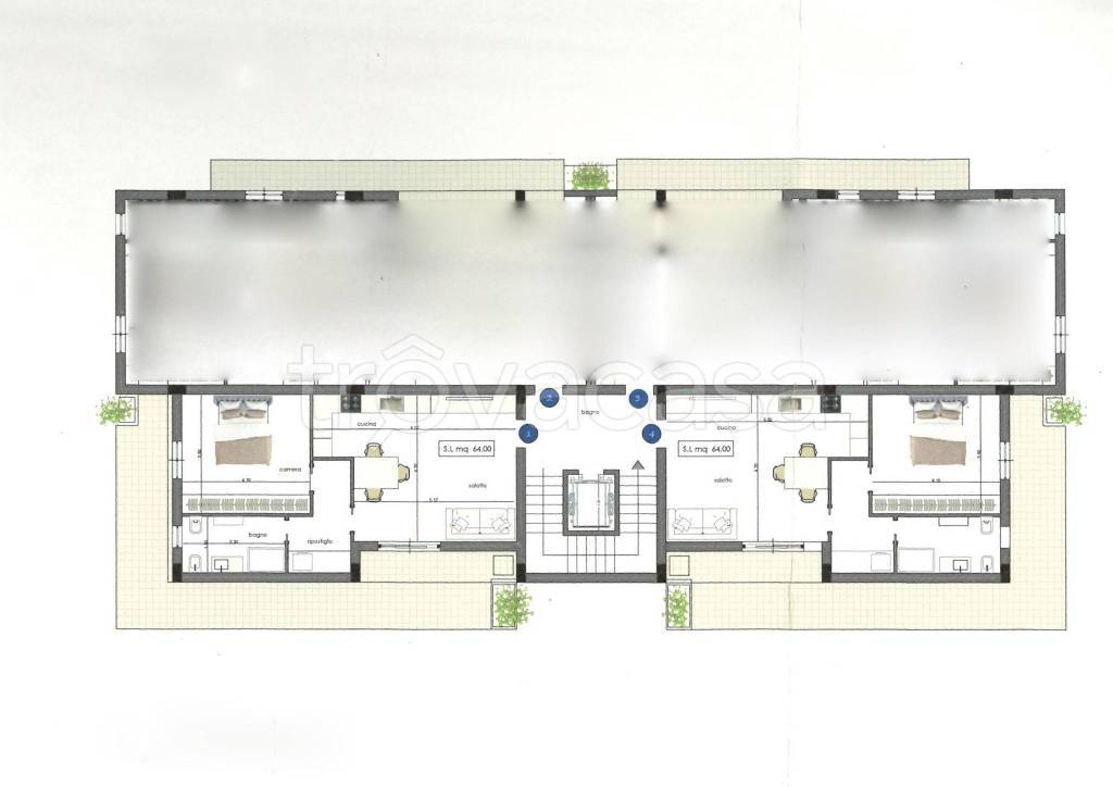 appartamento in vendita ad Aversa in zona Centro Città