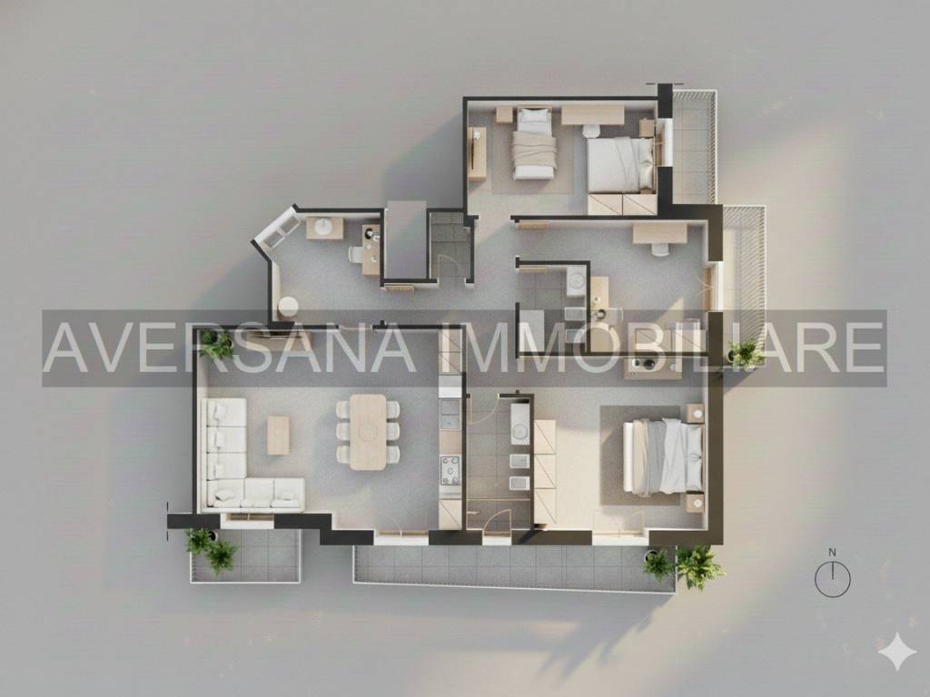 appartamento in vendita ad Aversa in zona Centro Città