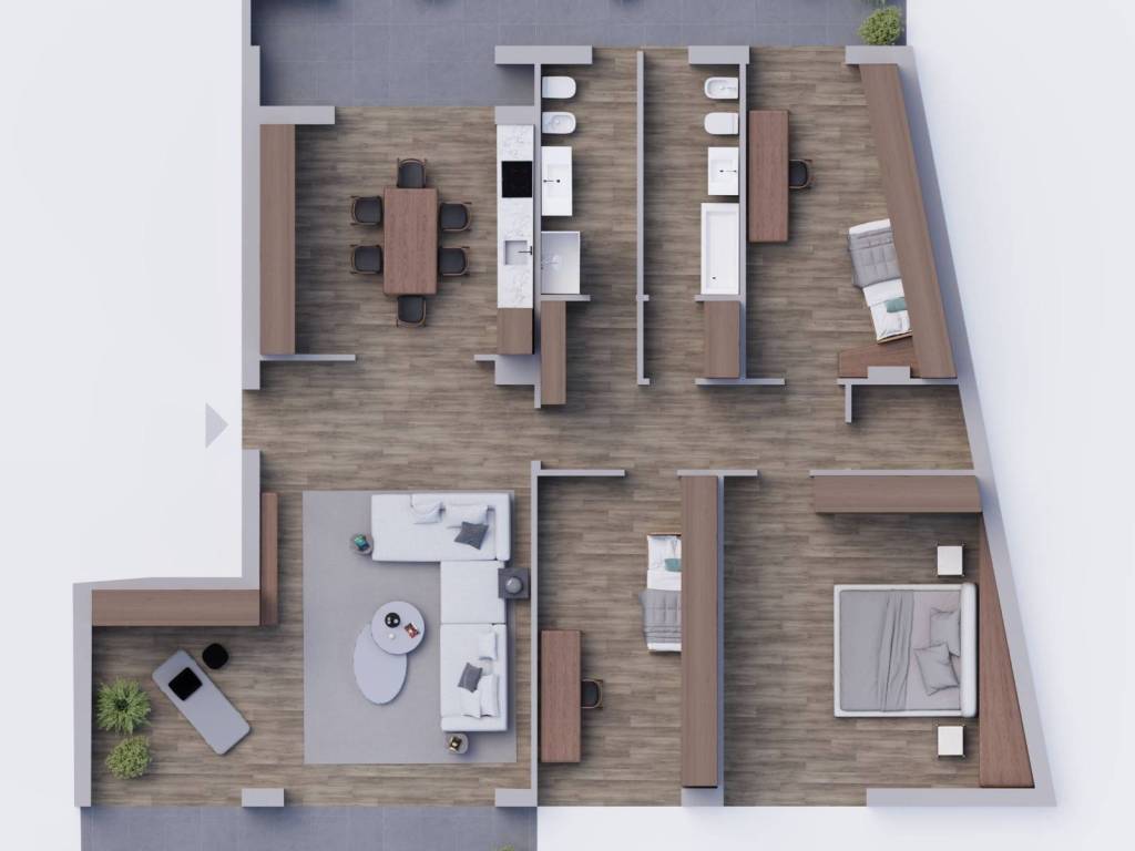 appartamento in vendita ad Aversa