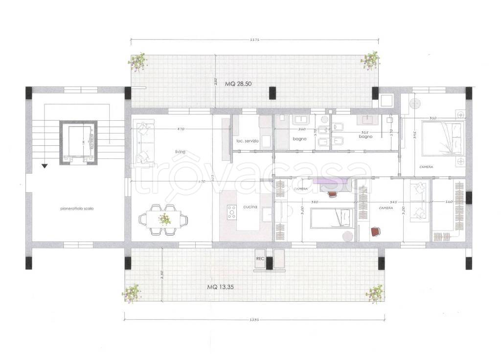 appartamento in vendita ad Aversa in zona Centro Città