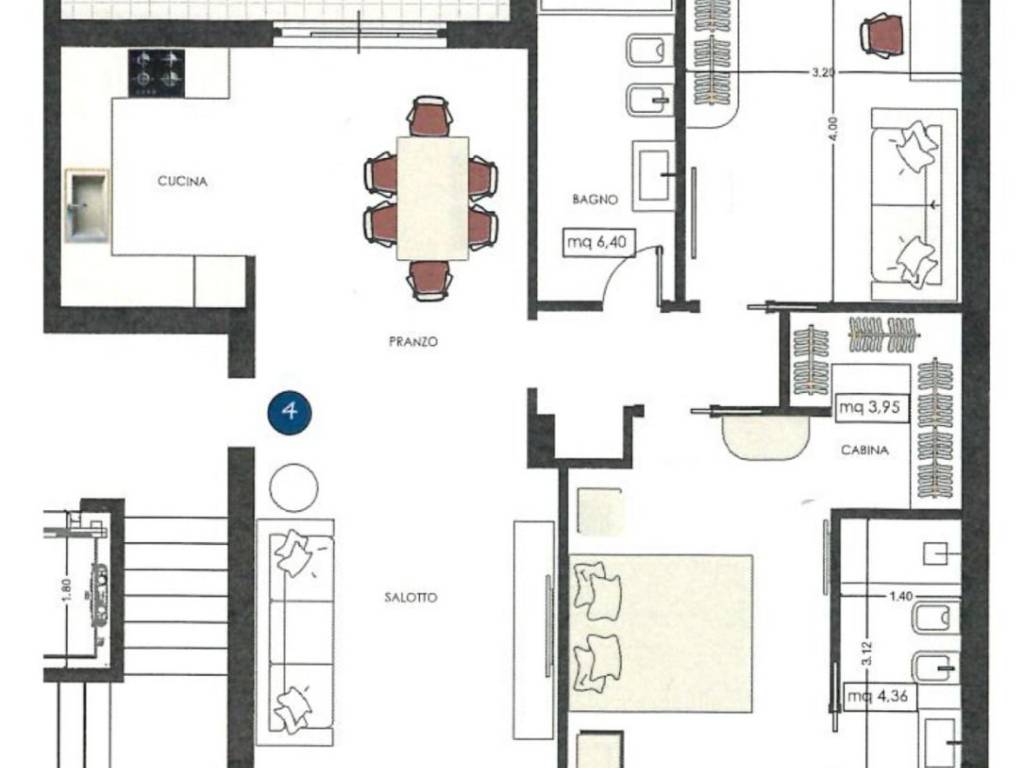 appartamento in vendita ad Aversa