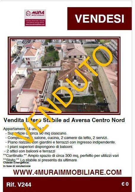 intera palazzina in vendita ad Aversa in zona San Paolo