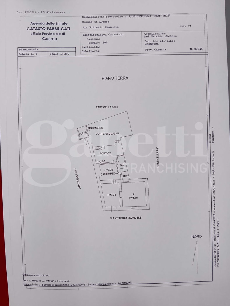 appartamento in vendita ad Aversa in zona Centro Città