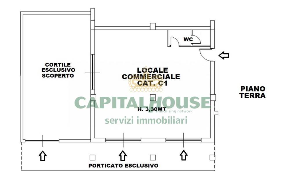 locale commerciale in vendita a Camigliano