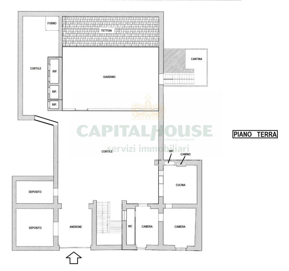 casa indipendente in vendita a Camigliano