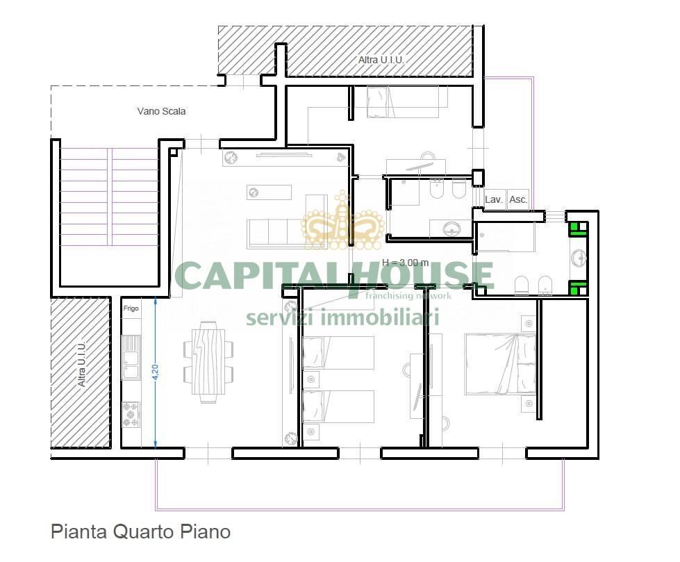 appartamento in vendita a Capua