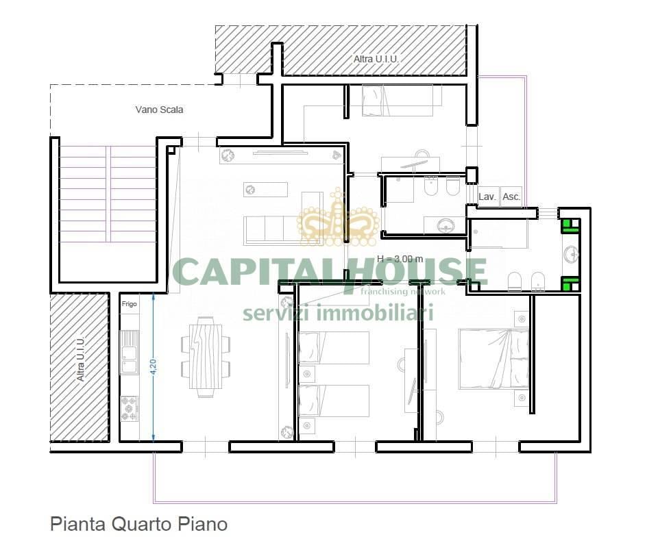 appartamento in vendita a Capua