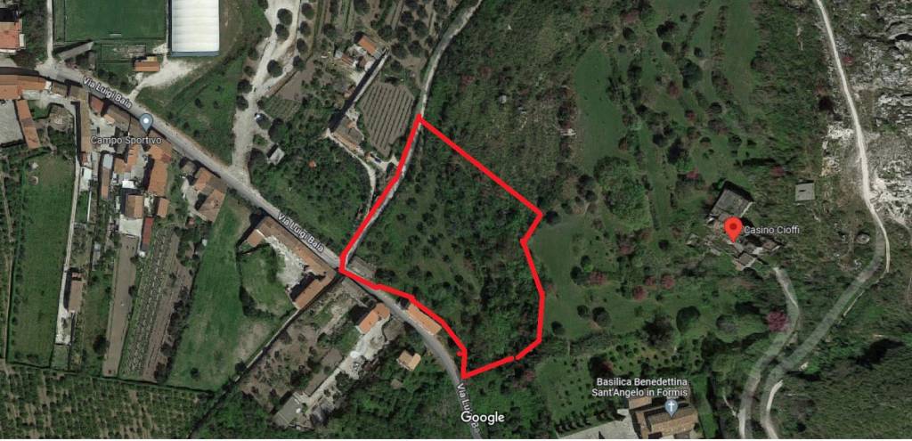 terreno edificabile in vendita a Capua in zona Sant'Angelo in Formis