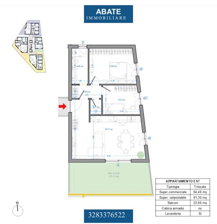 appartamento in vendita a Carinaro
