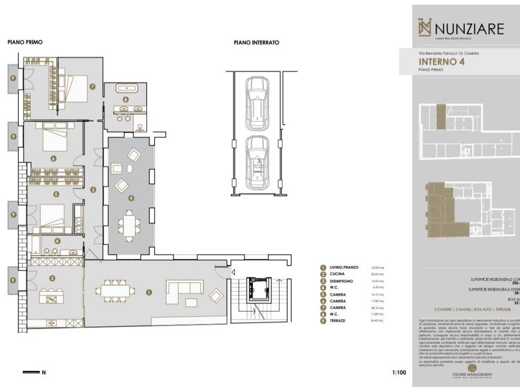 appartamento in vendita a Caserta