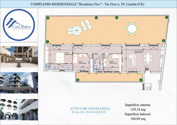 appartamento in vendita a Caserta in zona Centro Città