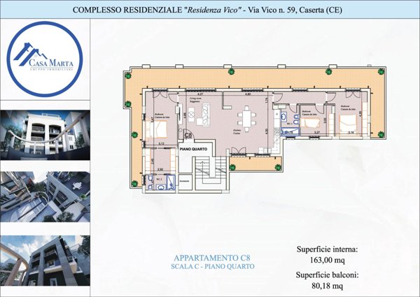 appartamento in vendita a Caserta in zona Centro Città