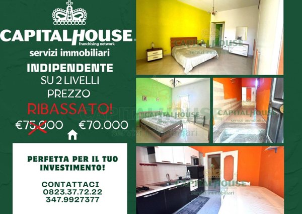 casa indipendente in vendita a Caserta in zona Ospedale