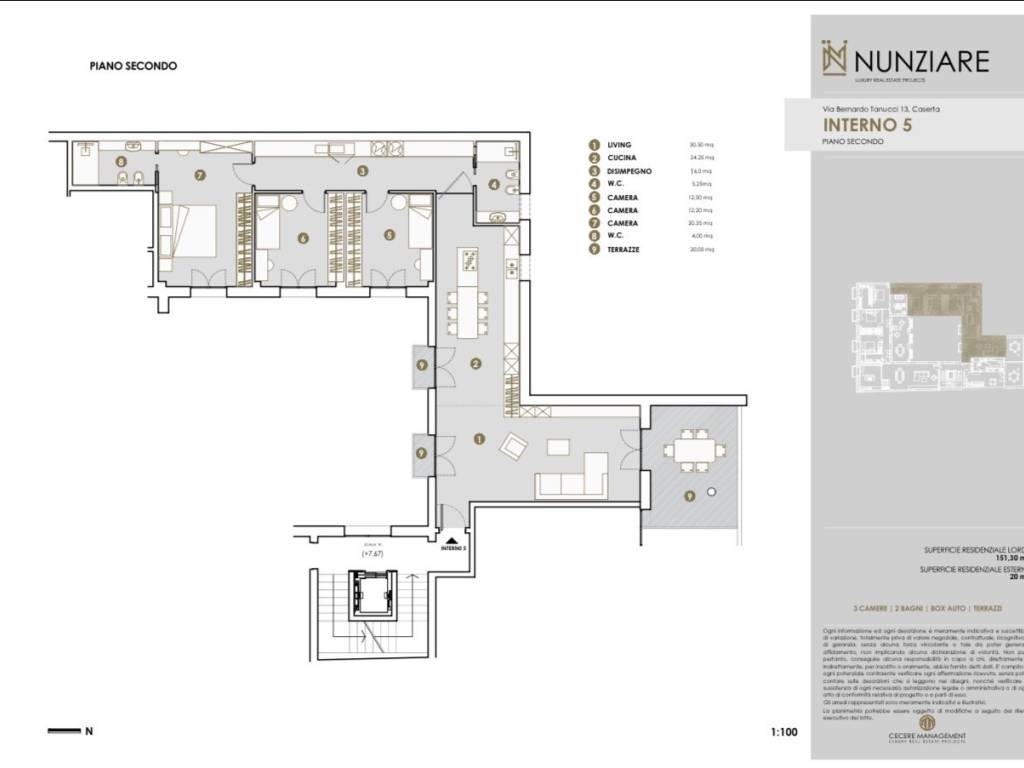 appartamento in vendita a Caserta