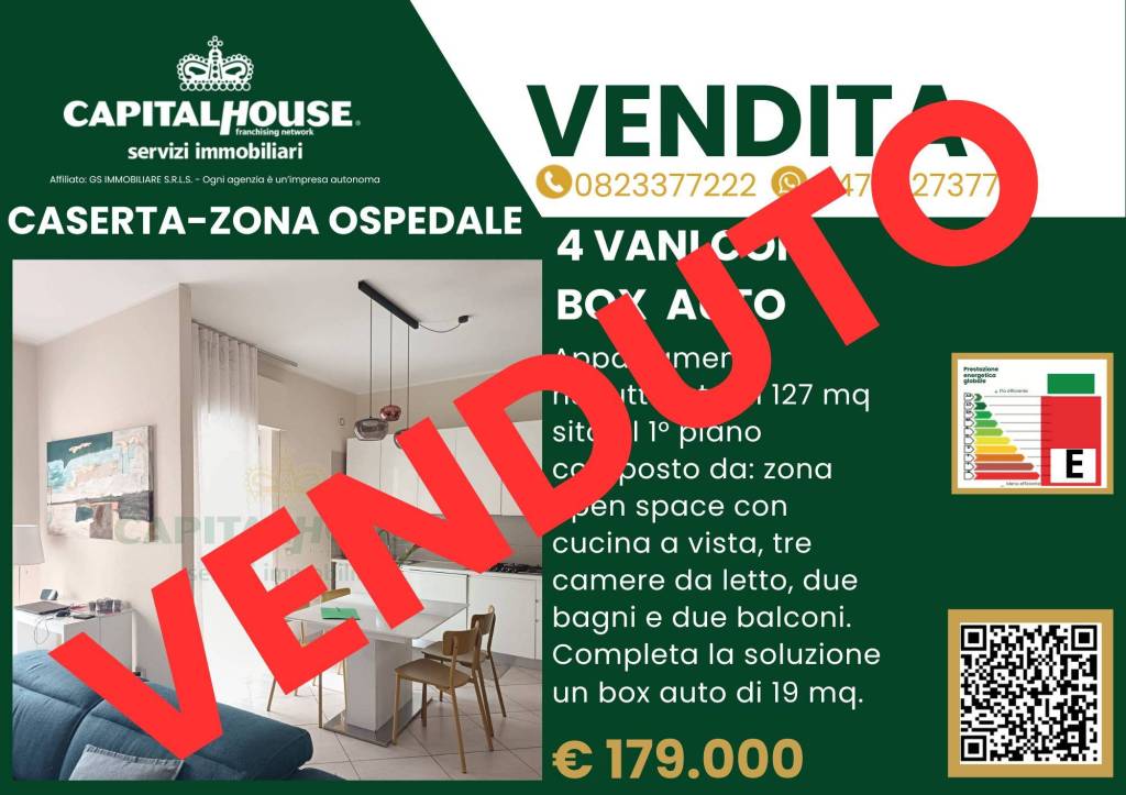 appartamento in vendita a Caserta in zona Ospedale
