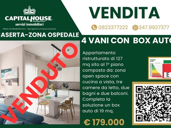 appartamento in vendita a Caserta in zona Ospedale