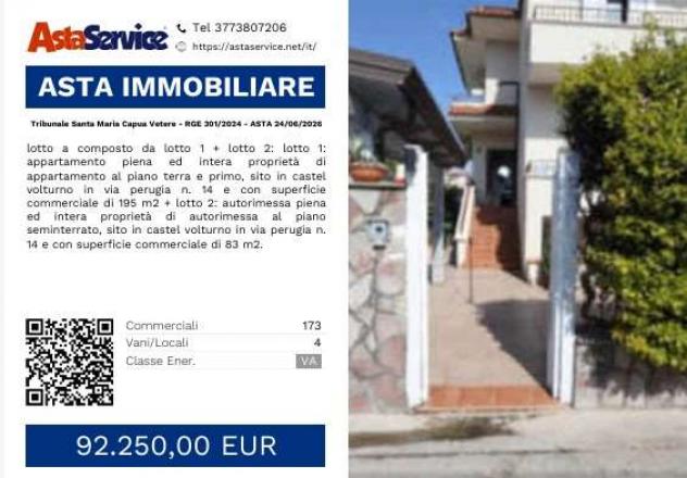 appartamento in vendita a Castel Volturno