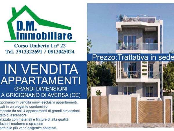 appartamento in vendita a Gricignano di Aversa
