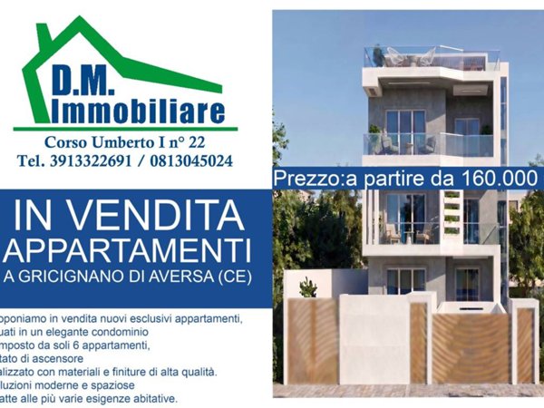 appartamento in vendita a Gricignano di Aversa