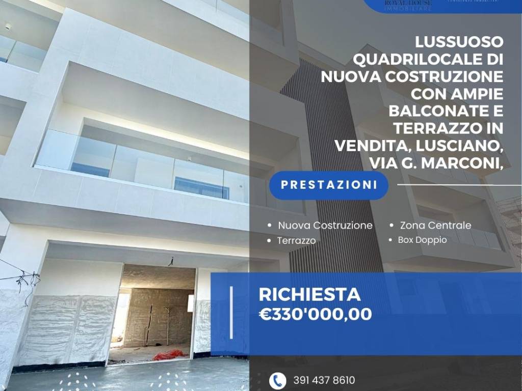 appartamento in vendita a Lusciano