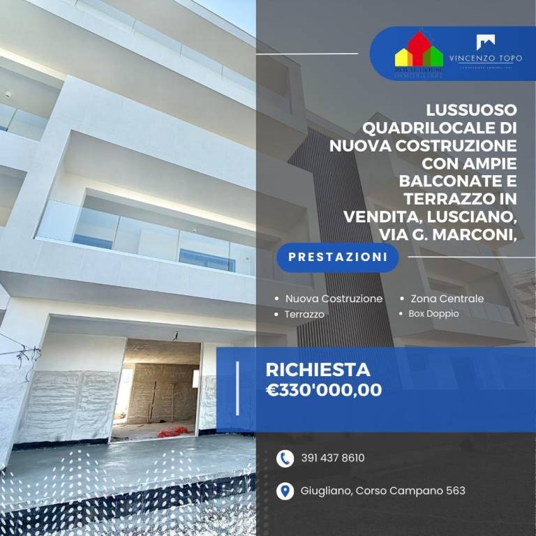 appartamento in vendita a Lusciano