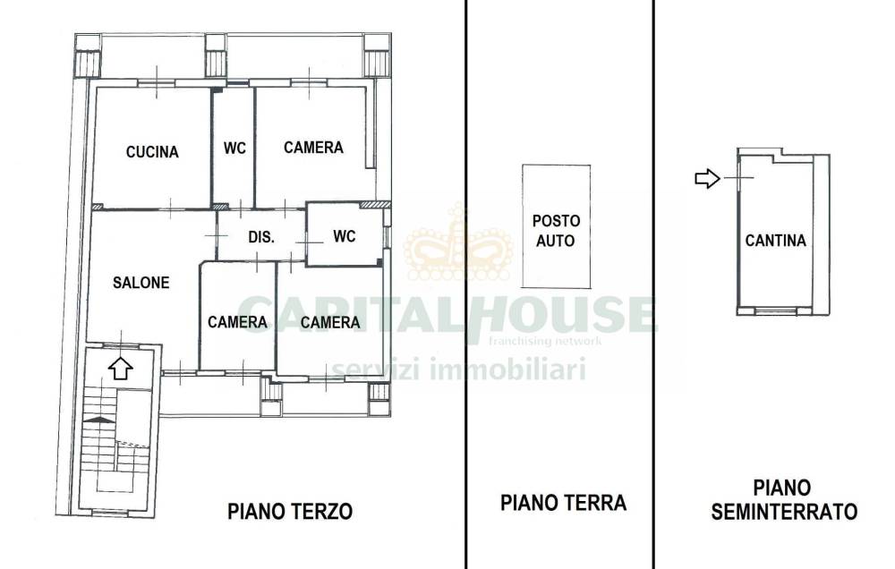 appartamento in vendita a Macerata Campania in zona Caturano