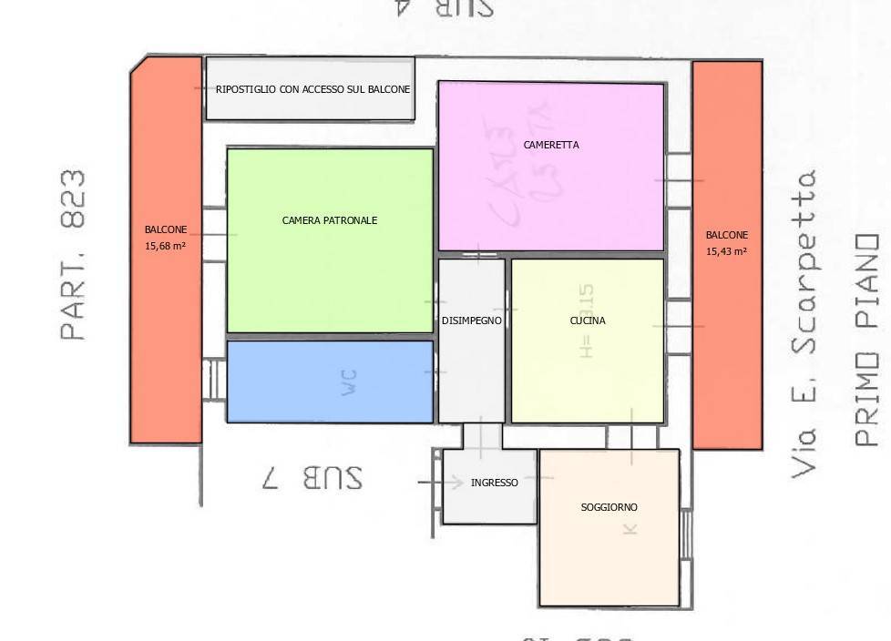 appartamento in vendita a Maddaloni