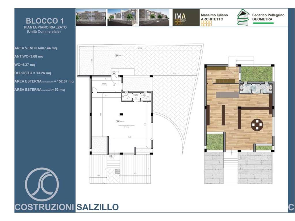 negozio in vendita a Mondragone