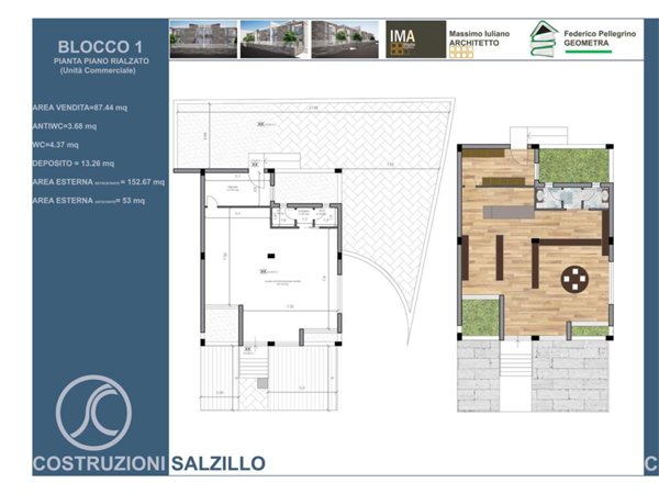 negozio in vendita a Mondragone