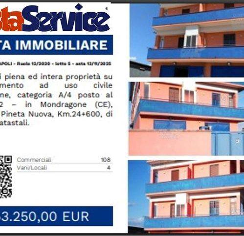 appartamento in vendita a Mondragone