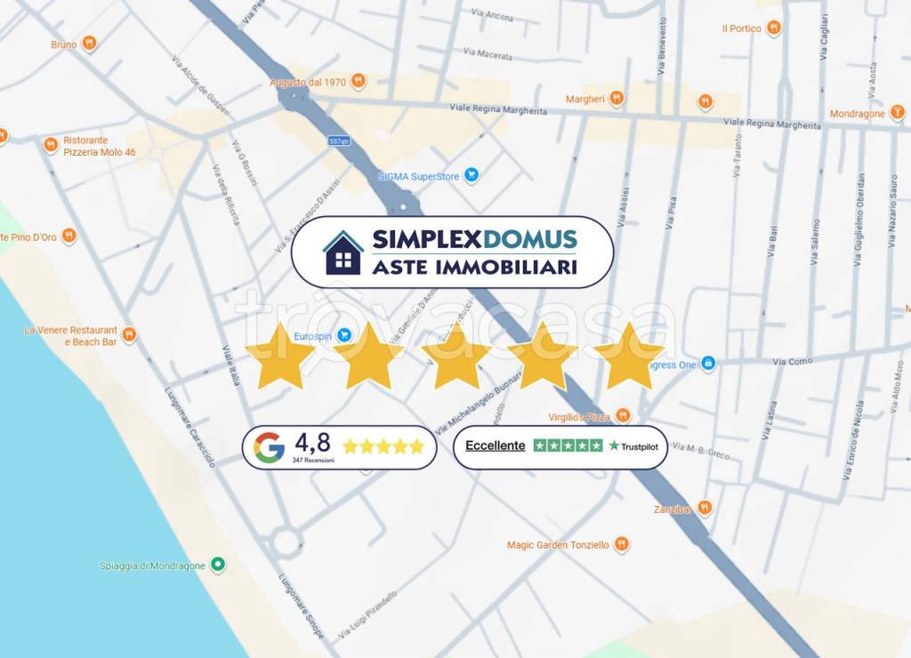 appartamento in vendita a Mondragone