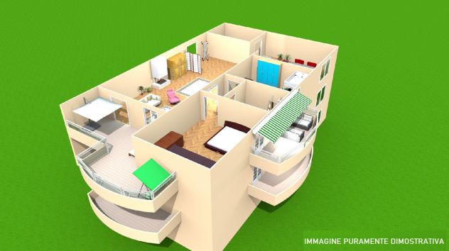 appartamento in vendita a Mondragone