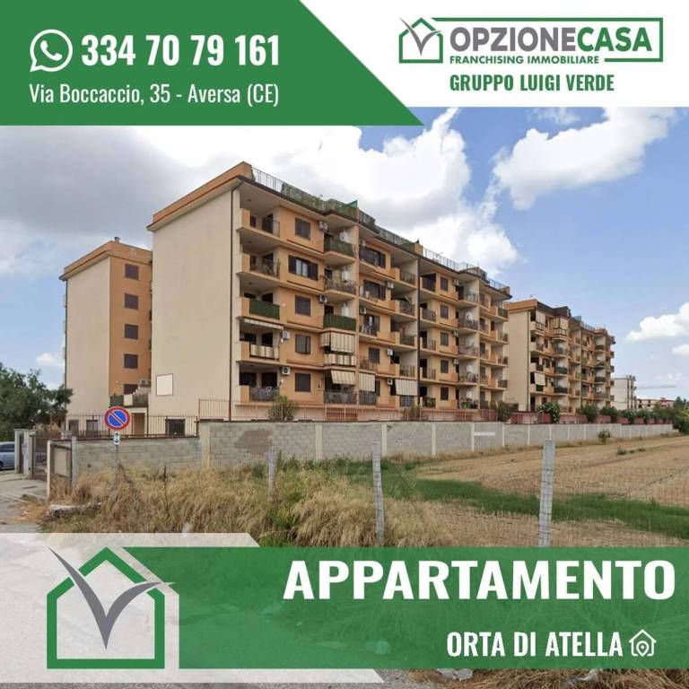 appartamento in vendita ad Orta di Atella