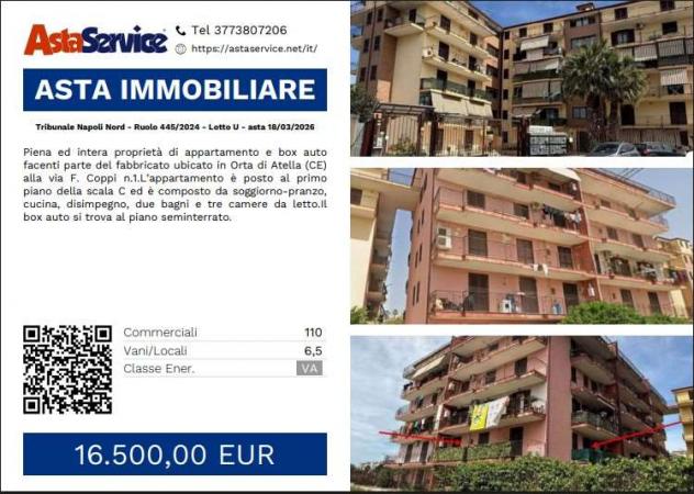 appartamento in vendita ad Orta di Atella