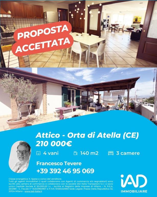 appartamento in vendita ad Orta di Atella