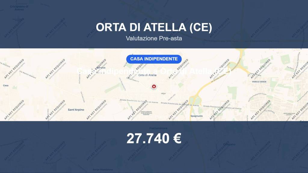 casa indipendente in vendita ad Orta di Atella