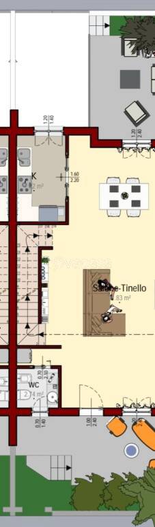 casa indipendente in vendita a Parete