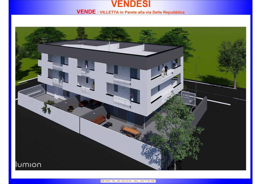 casa indipendente in vendita a Parete