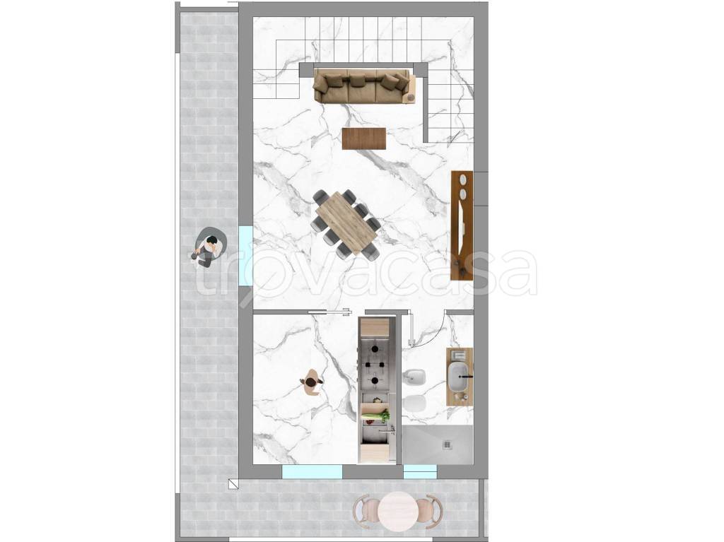 casa indipendente in vendita a Parete