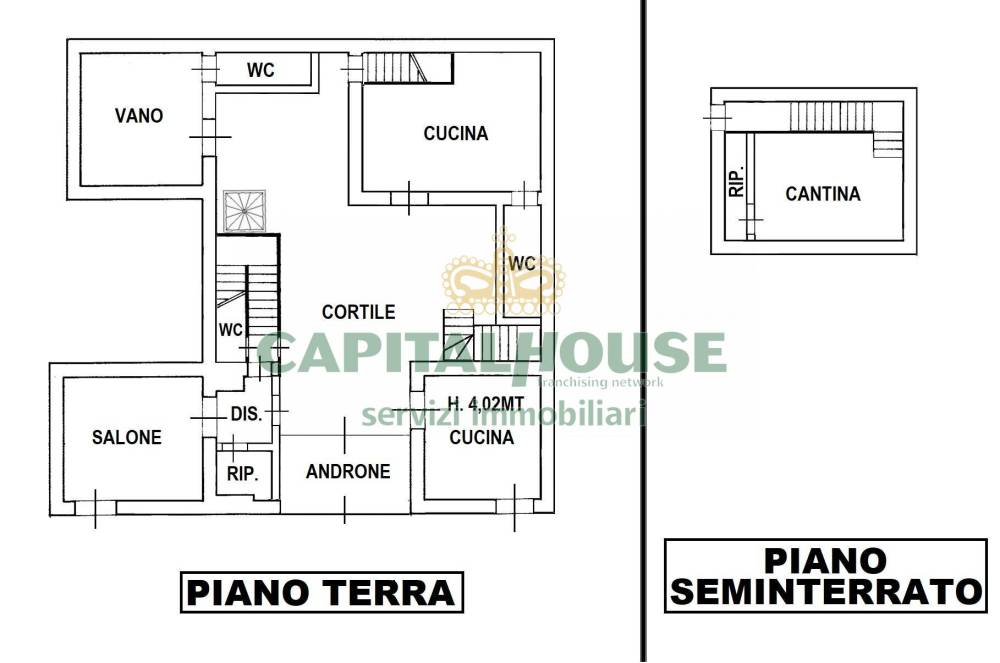 casa indipendente in vendita a Portico di Caserta