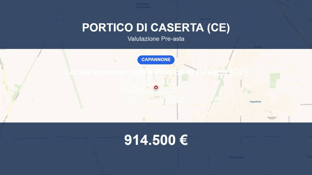 locale commerciale in vendita a Portico di Caserta