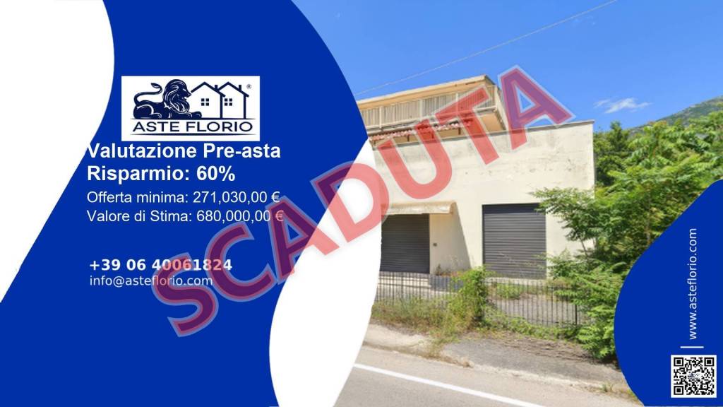 locale commerciale in vendita a San Pietro Infine