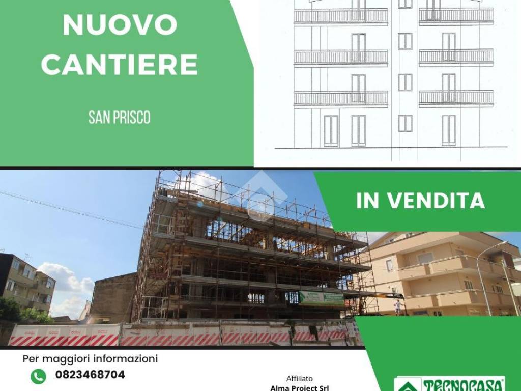 appartamento in vendita a San Prisco