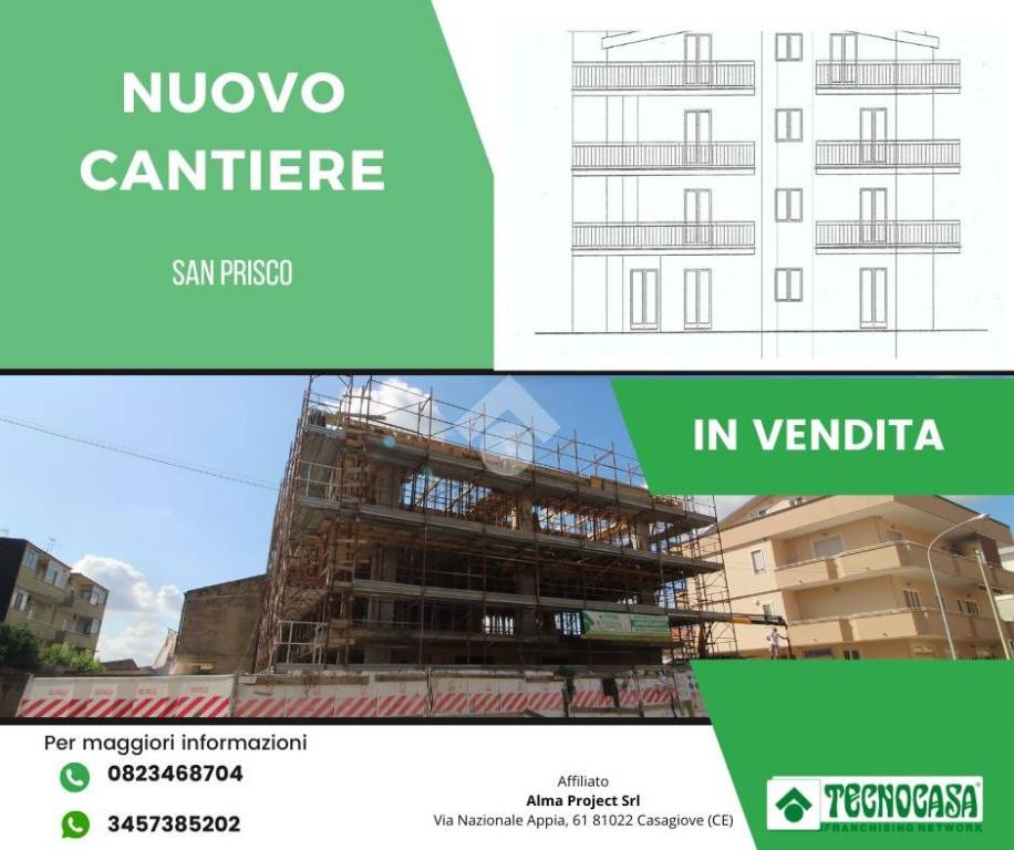 appartamento in vendita a San Prisco