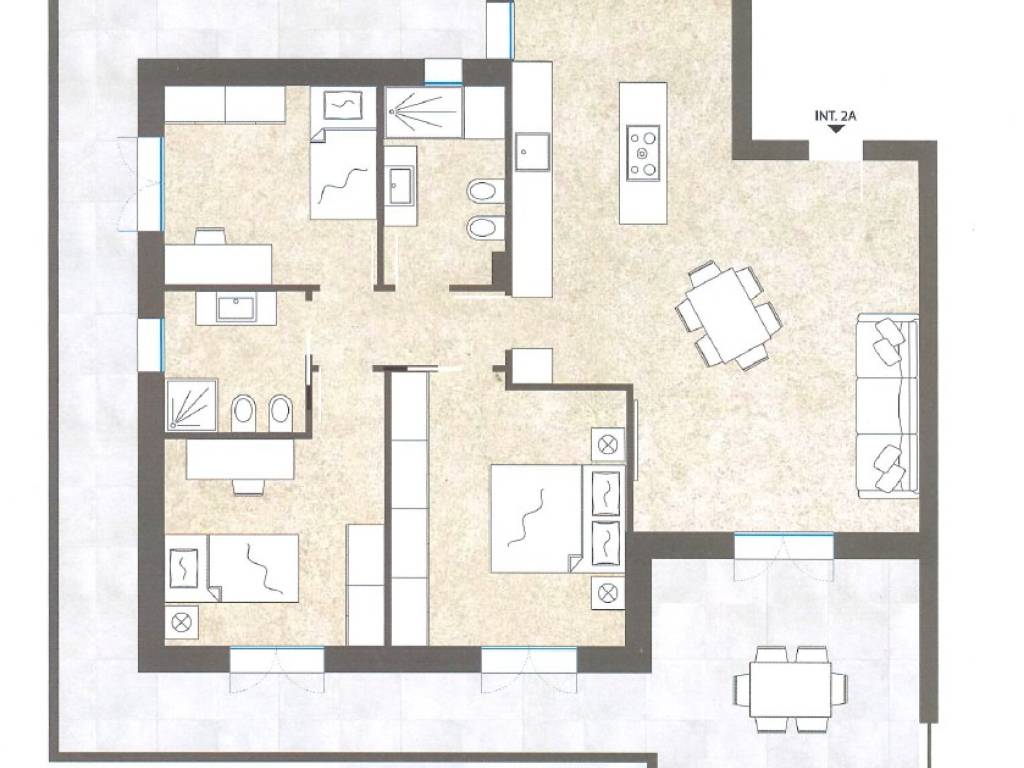 appartamento in vendita a San Prisco