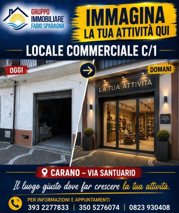 negozio in vendita a Sessa Aurunca in zona Carano