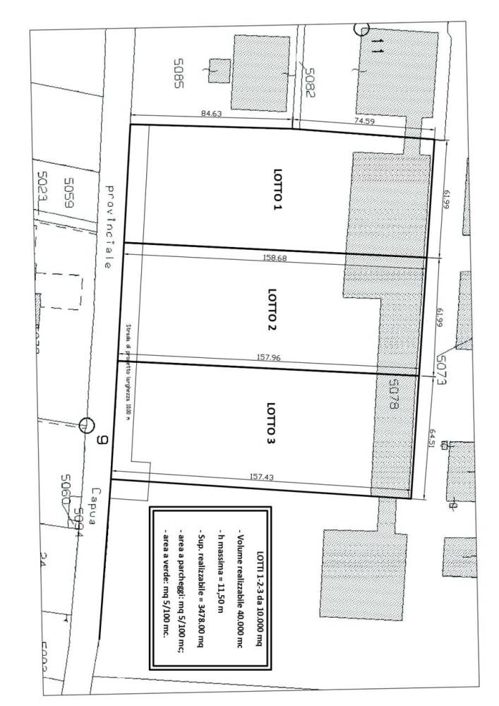 terreno edificabile in vendita a Sparanise