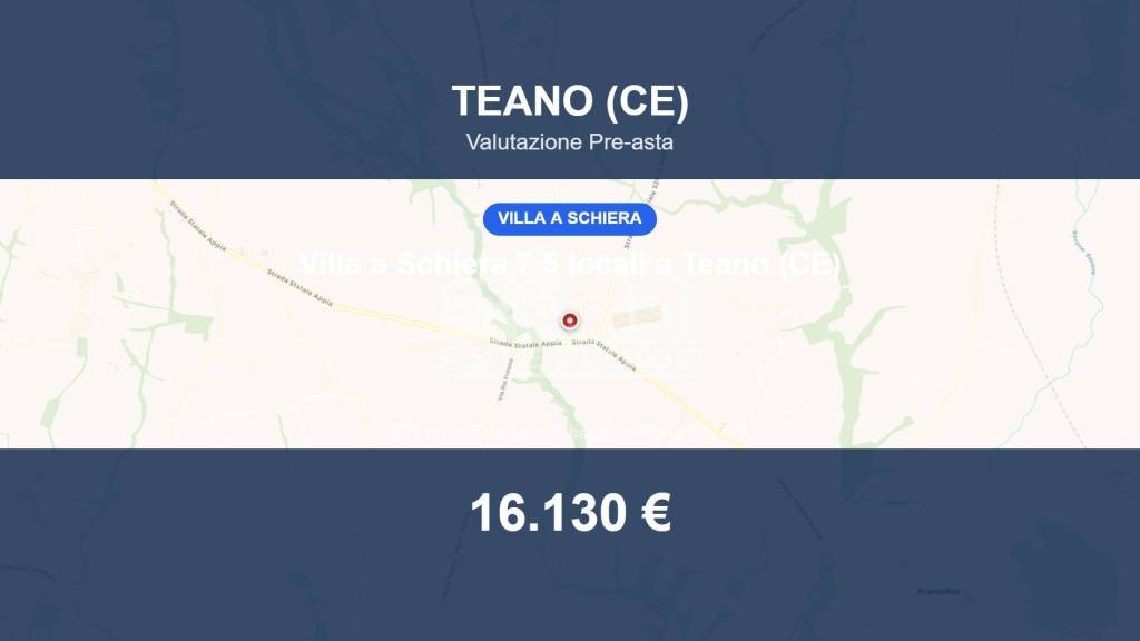 villetta a schiera in vendita a Teano in zona Maiorisi