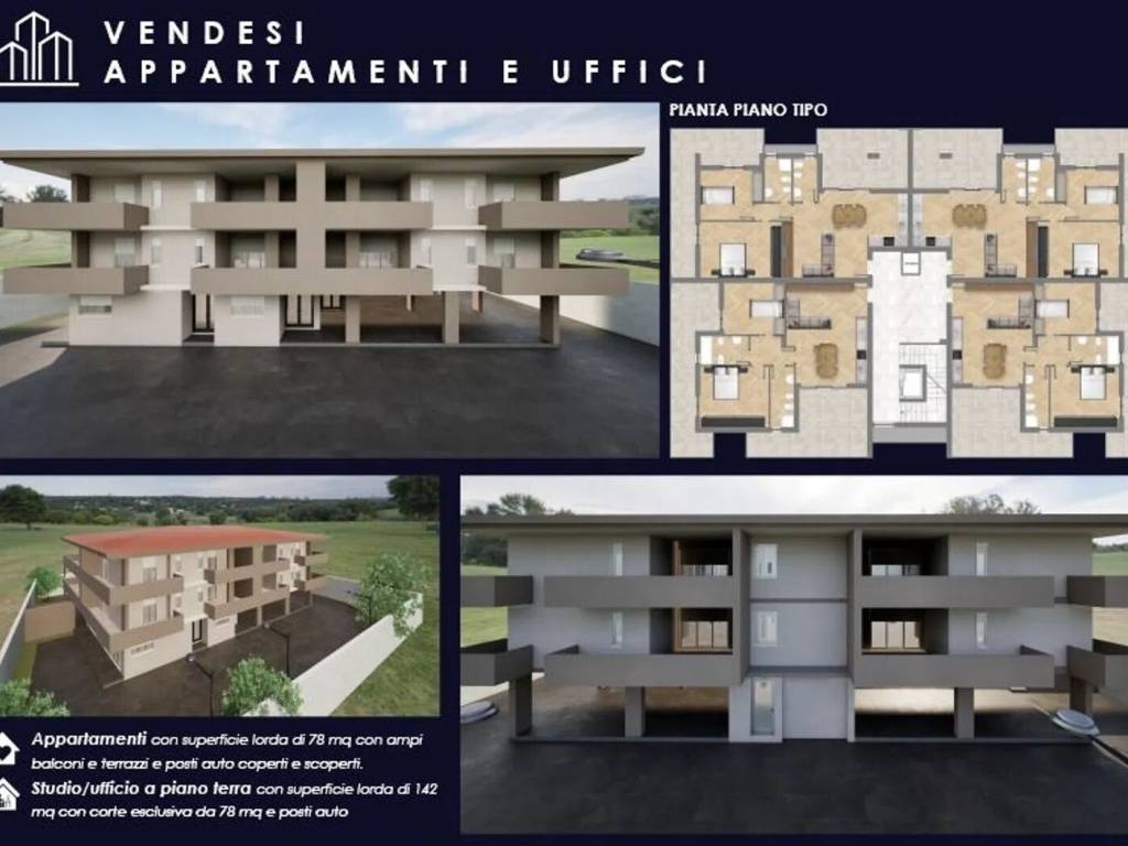 appartamento in vendita a Villa di Briano