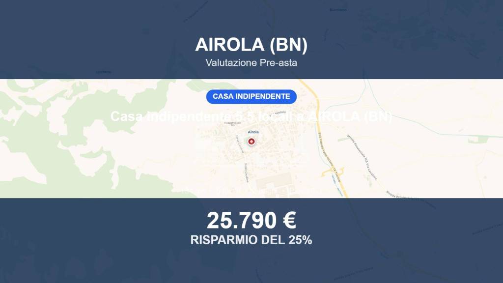 casa indipendente in vendita ad Airola